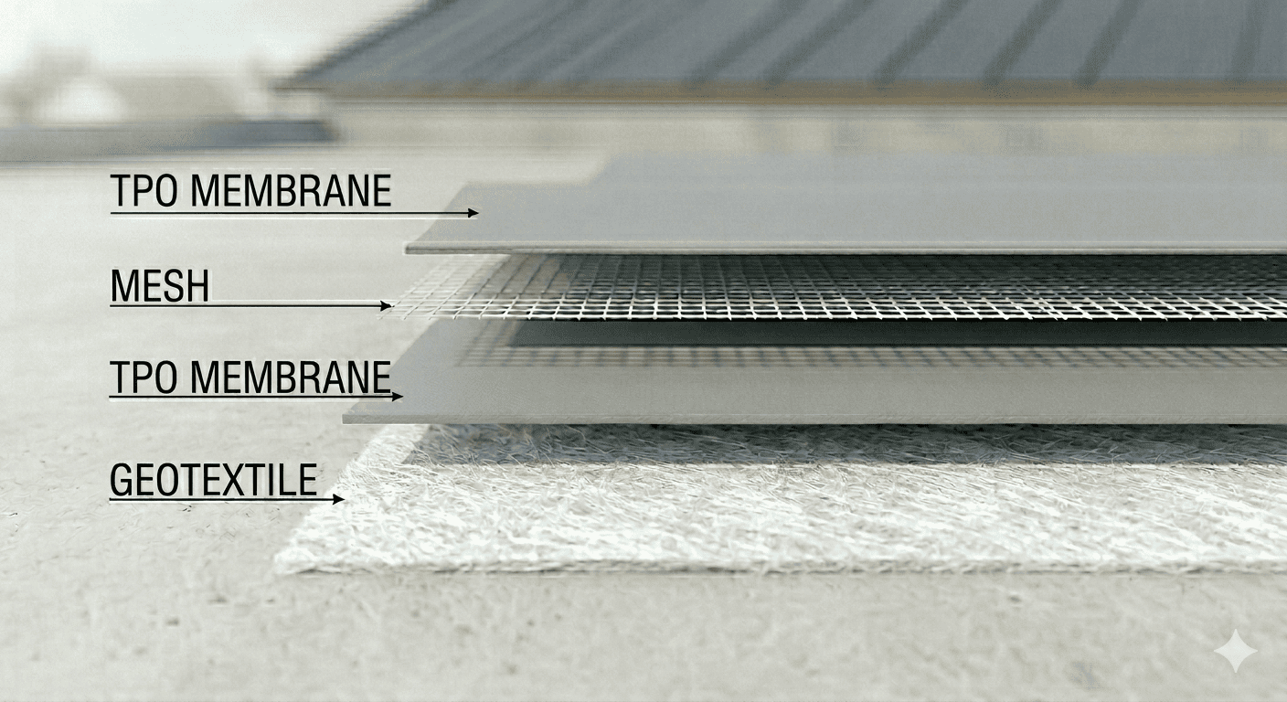 TPO Mesh Laminated EX-T